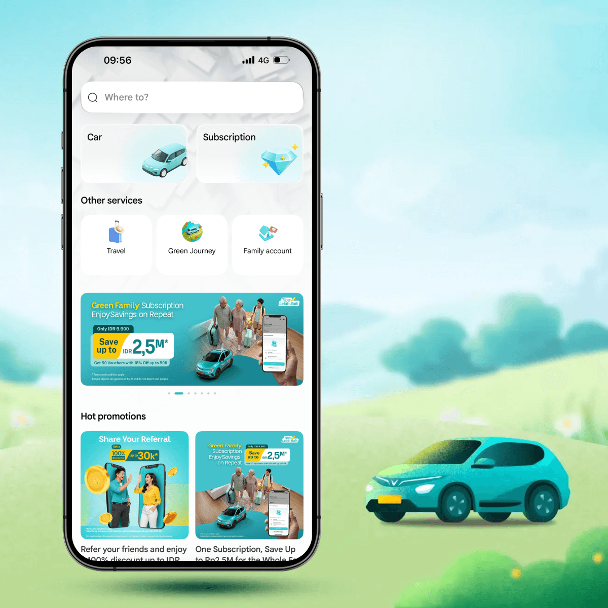 Feature banner