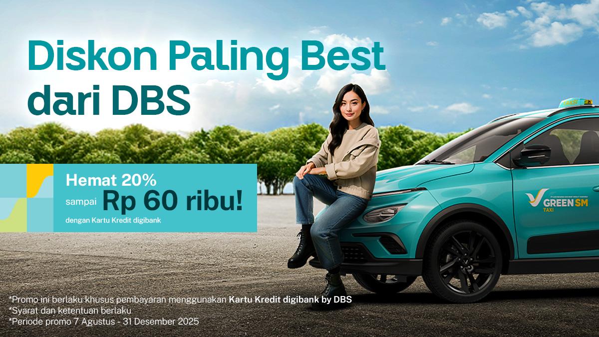 Diskon Paling Best dengan DBS, Hemat sampai Rp60 Ribu!