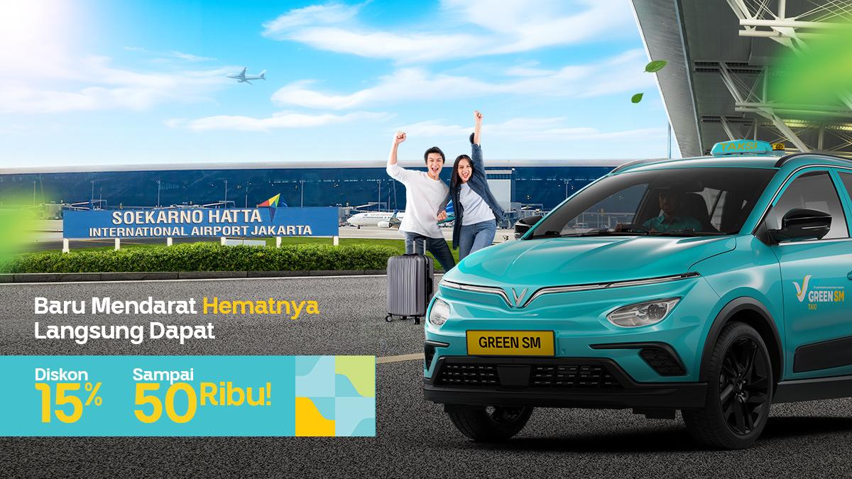Pulang Traveling Lebih Nyaman, Green SM Hadir di Bandara Soekarno-Hatta