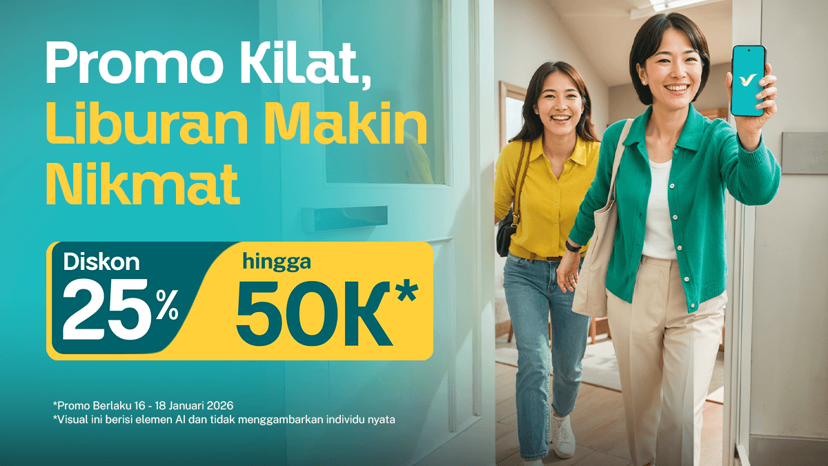 Diskon Kilat Long Weekend Hemat 25%
