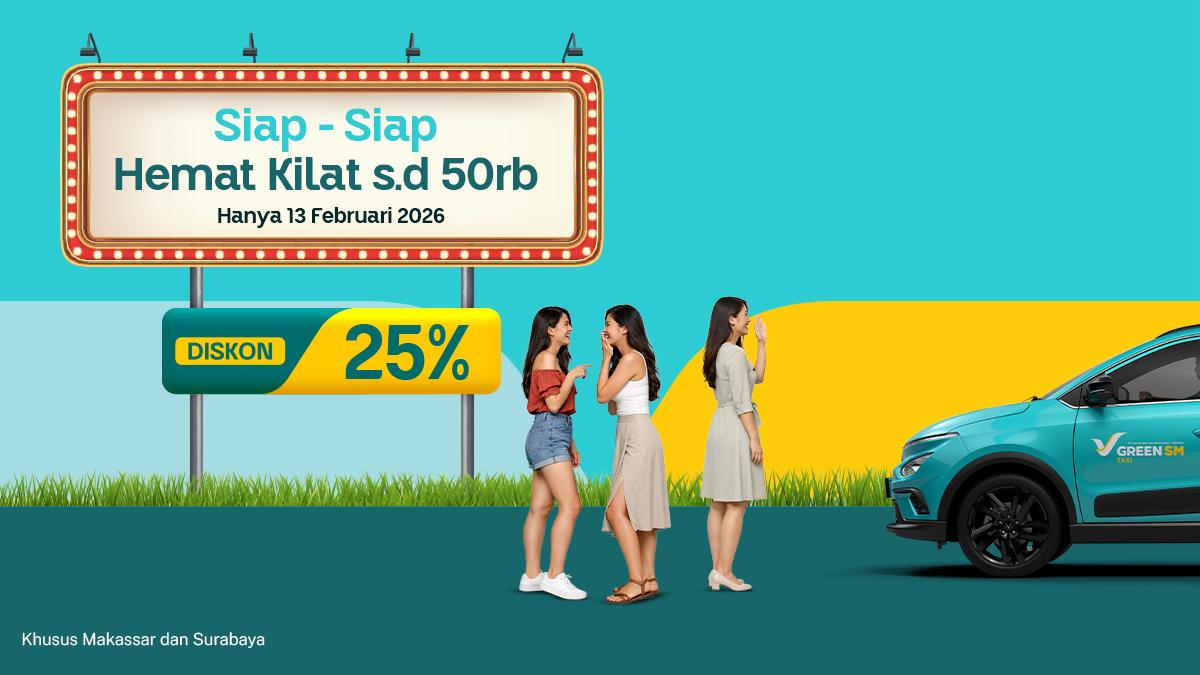 Diskon Kilat Sehari, Khusus Surabaya & Makassar