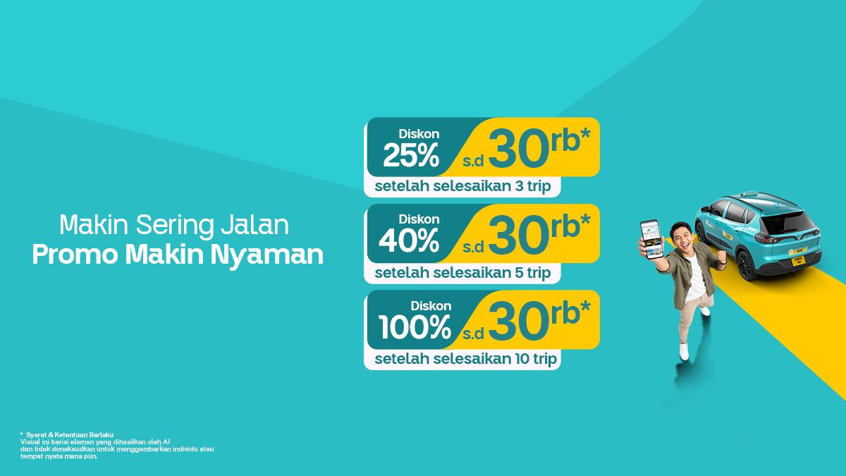 Selesaikan Misi, Klaim Reward Diskon hingga 100%!