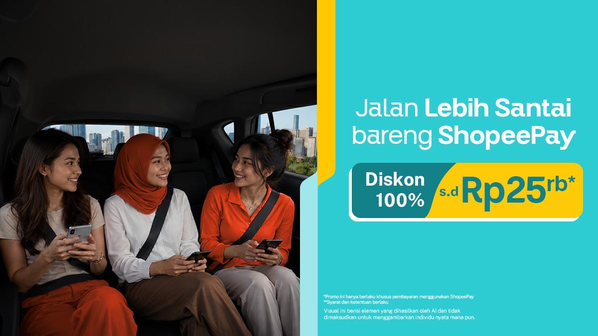 Jalan Santai Bareng ShopeePay, Hemat s.d Rp25.000