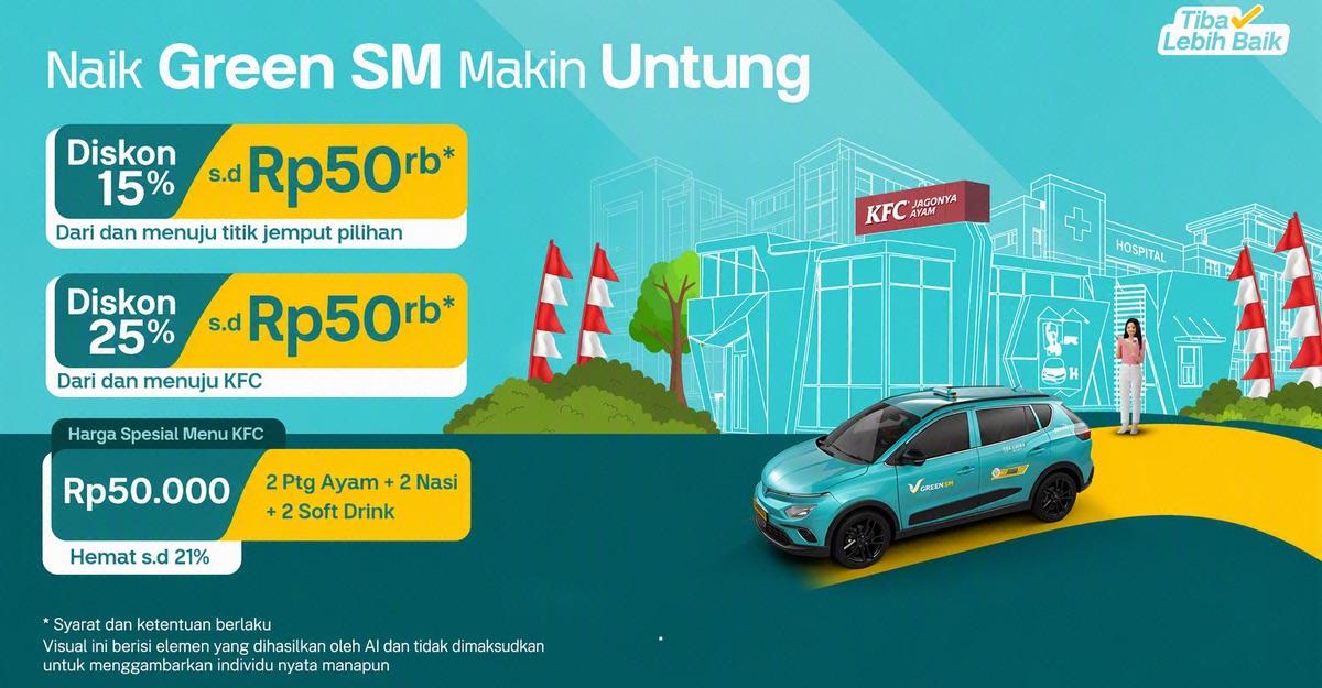 Jalan, Jajan, Makan Seru Bareng Green SM dan KFC