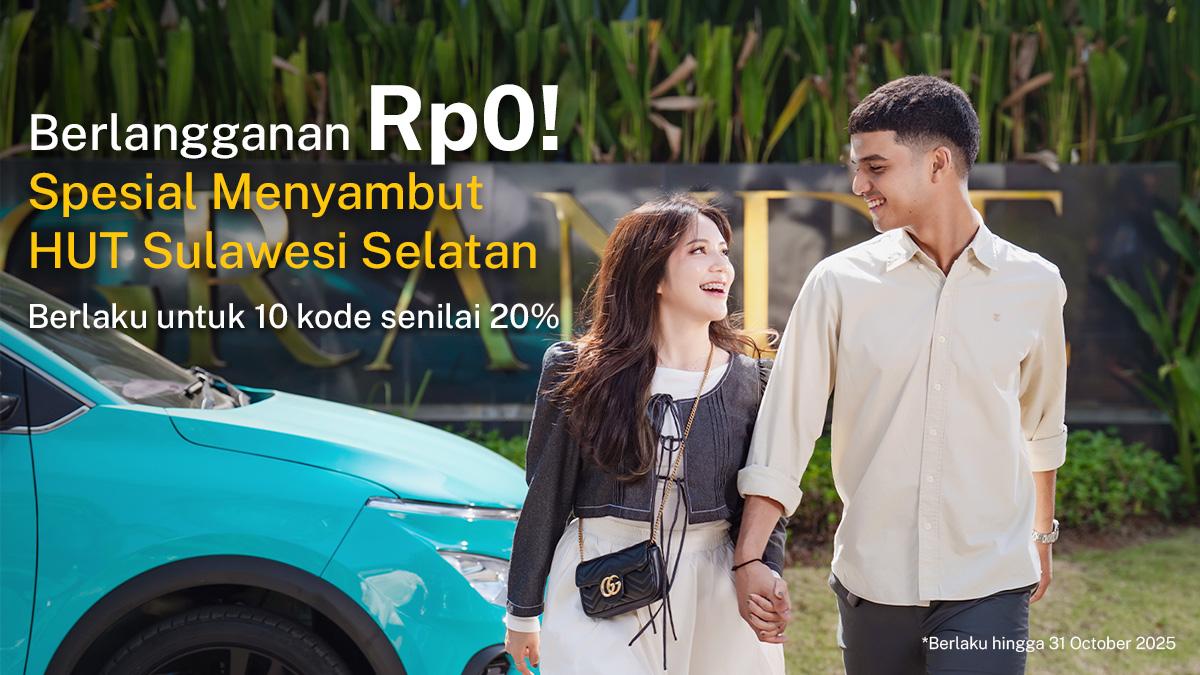 Promo Spesial Makassar! Paket Berlangganan Rp0