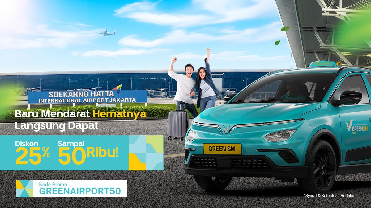 Pulang Traveling Lebih Nyaman, Green SM Hadir di Bandara Soekarno-Hatta